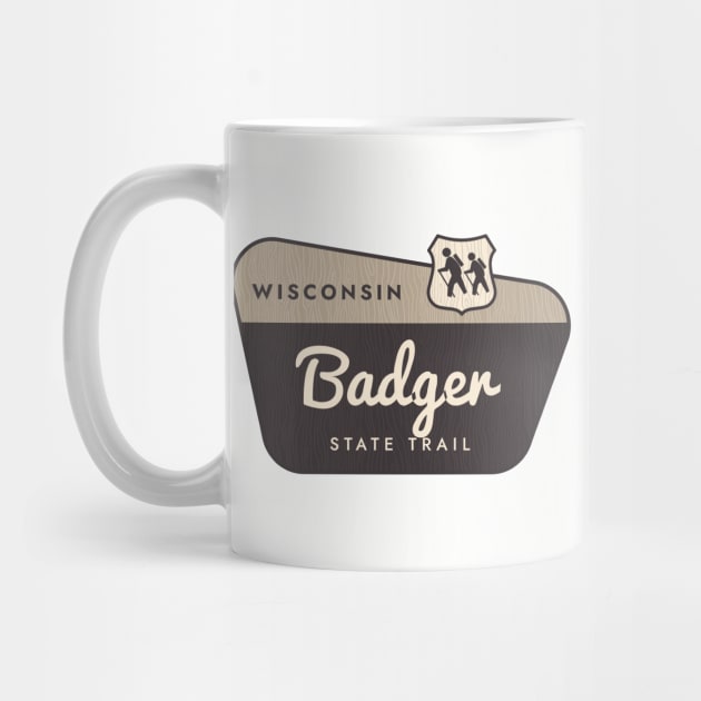 Badger State Trail Wisconsin Welcome Sign by Go With Tammy